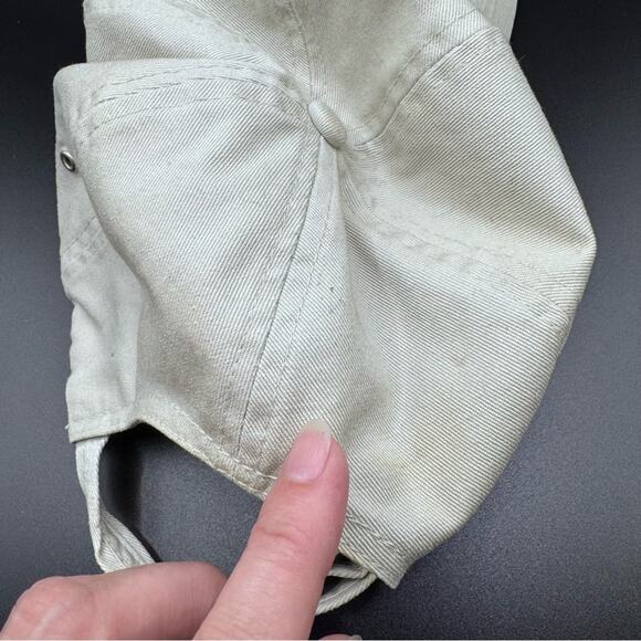 Rare Dave Matthew’s Band Embroidered Adjustable Hat Tan Khaki - Picture 11 of 13